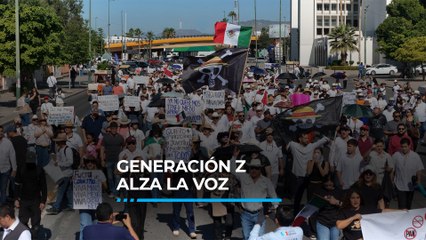 Marcha 15N: Voces de jóvenes "Z" y de quienes exigen seguridad y justicia