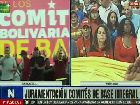 Realizan juramentación de los Comités Bolivarianos de Base Integral en el estado Anzoátegui