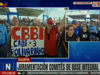 Delta Amacuro | Juramentan los Comités Bolivarianos de Base Integral de Tucupita