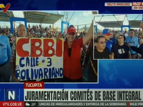 Delta Amacuro | Juramentan los Comités Bolivarianos de Base Integral de Tucupita