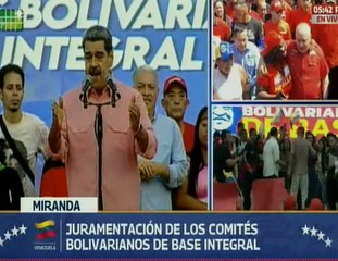 Presidente Maduro: Podrán tener todas esas armas, pero yo tengo la bendición de Dios y la del pueblo