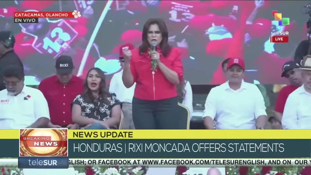 Honduras: Campaign Rally of Candidate Rixi Moncada