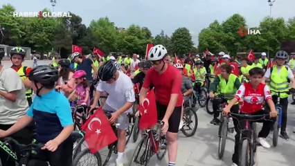Düzce'de pedallar bağımlılıkla mücadele için çevrildi