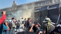 Protestas en México terminaron en enfrentamientos con la Policía