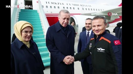Erdoğan, Türkiye'nin ilk astronotu Gezeravcı ve ailesini kabul etti