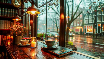 Relaxing Morning⧸Night Jazz Music for Positive Moods☕Enhance Your Morning Mood with Calming Music