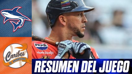 Resumen del juego Tiburones de La Guaira vs Caribes de Anzoátegui | 15 de noviembre de 2025