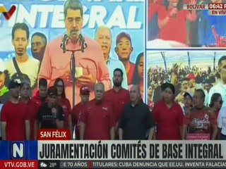 PSUV juramentó los Comités Bolivarianos de Base Integral del estado Bolívar