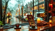 Relaxing Morning Jazz Music for Positive Moods ☕ Chill Atmosphere in a Cozy Coffee Shop in Spring