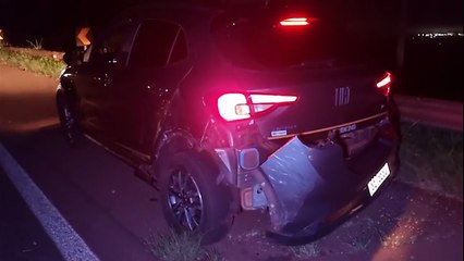 Forte colisão entre carros e caminhões é registrada na BR-369