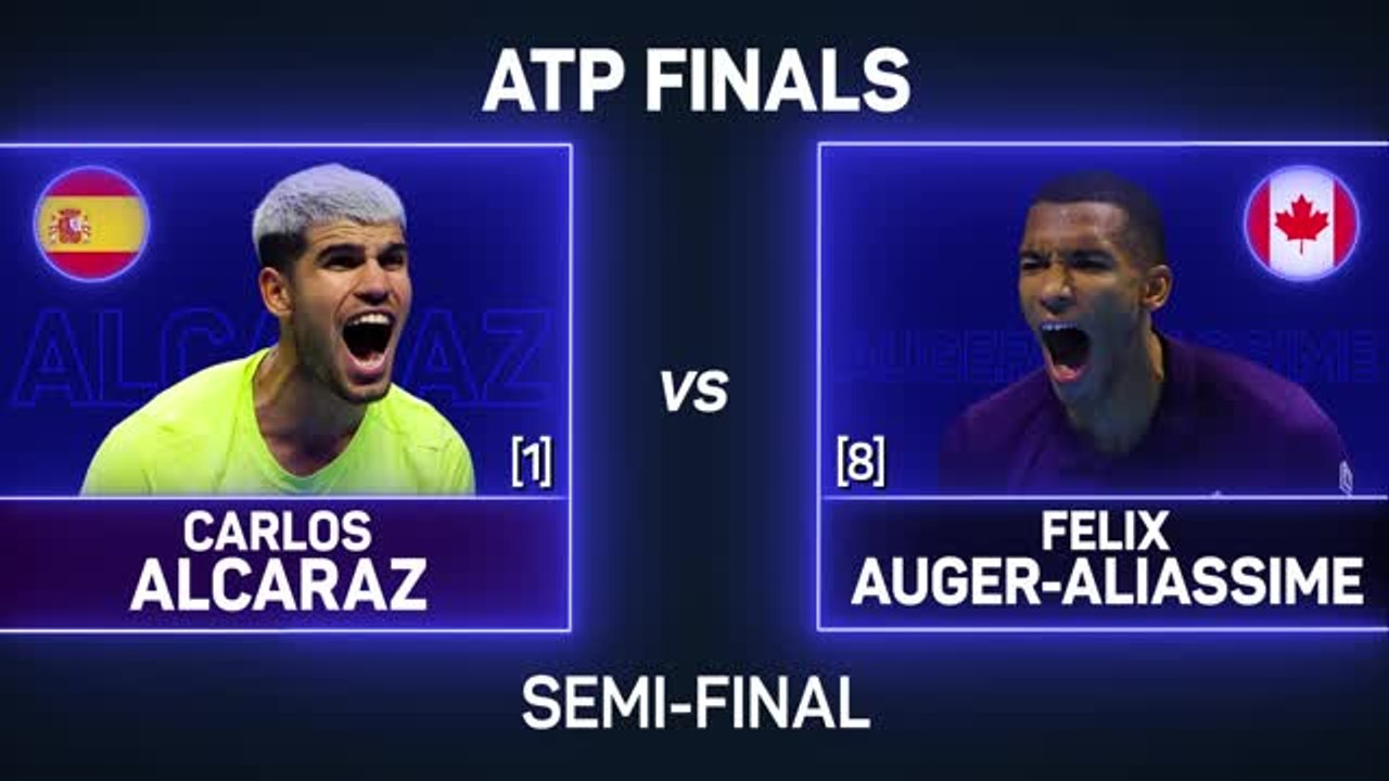 Alcaraz sets up season-finale clash with Sinner