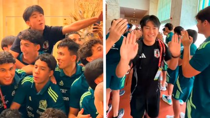 México y Japón; la mejor amistad del Mundial Sub-17 que se ha viralizado en redes sociales