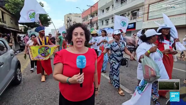 Informe desde Belém: activistas e indígenas se manifiestan por el fin de los combustibles fósiles