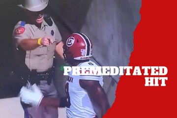 Texas A&M officer sparks outrage after shoulder-checking South Carolina star