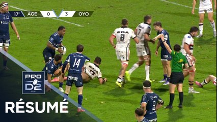 PRO D2 Saison 2025-2026 J11 - Résumé SU Agen - Oyonnax Rugby