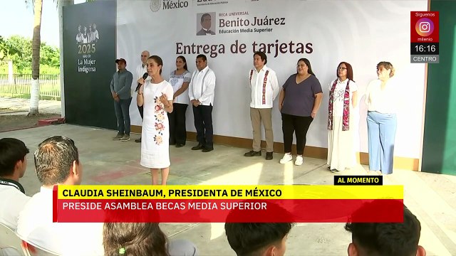 Claudia Sheinbaum anuncia un plan especial para Campeche y la Beca Benito Juárez