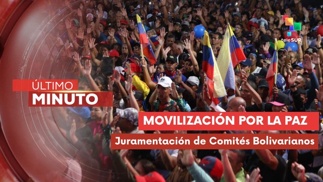 Ciudadanos se movilizaron en apoyo a la juramentación de Comités Bolivarianos