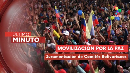 Ciudadanos se movilizaron en apoyo a la juramentación de Comités Bolivarianos