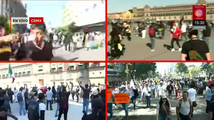 Inhibidores de señal bloquean las transmisiones y la recepción celular en el Zócalo