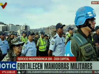 ZODI 81 de Caracas despliega su fuerza en perfecta unión cívico-militar-policial