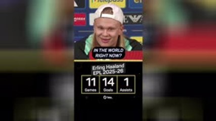 I am one of THE BEST strikers in the world - Haaland