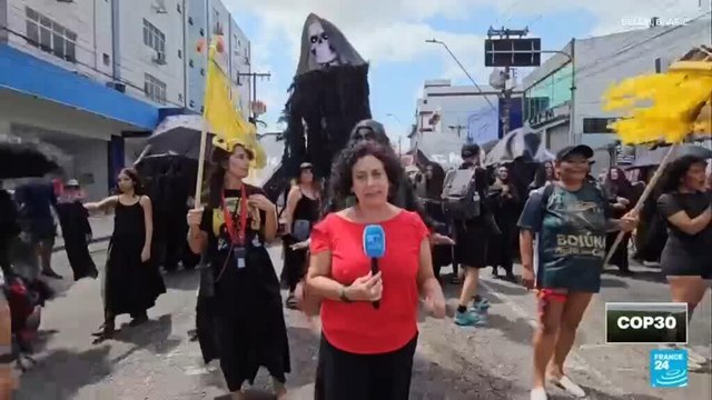 Informe desde Belém: activistas e indígenas se manifiestan por el fin de los combustibles fósiles