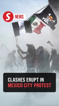 Mexico City protest turns violent amid outrage over insecurity, corruption