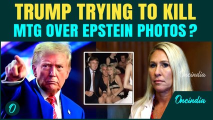 SCARED Trump Plotting to KILL MTG? SHOCKING Allegations post Epstein ‘BIKINI’ Girls Photo Leaks