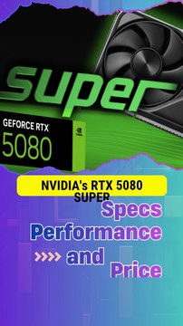 🔥 RTX 5080 SUPER Revealed! Specs • Performance • Price #Tech #GPU