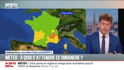 Pluie-inondation: quatre départements placés en vigilance orange par Météo-France