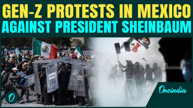 Mexico ERUPTS | Massive Gen-Z Protests over Mayor’s Assassination | President Sheinbaum Faces FIRE