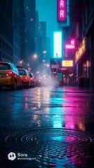 WTF? AI Generated NYC Street Instantly Becomes a Giant Deep Sea EYE! (Sora 2)