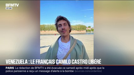 Emmanuel Macron annonce la libération du Français Camilo Castro détenu depuis juin dernier au Venezuela