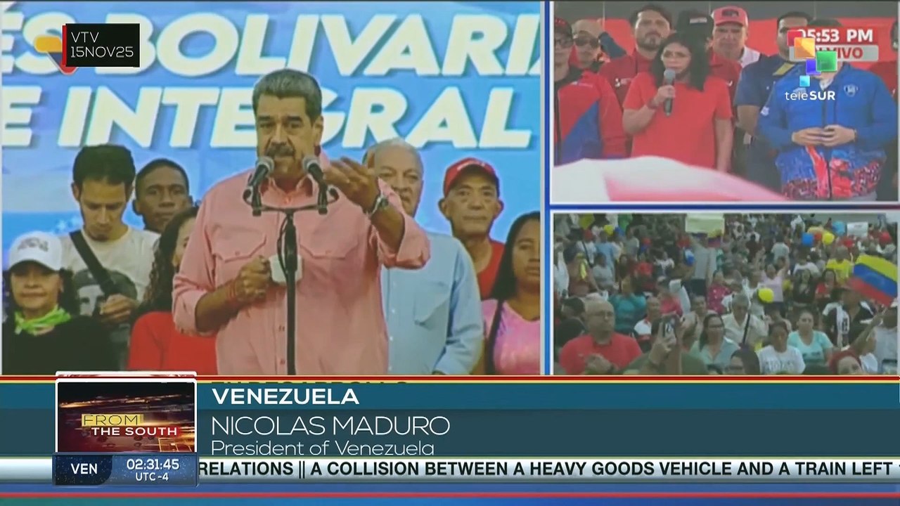 Venezuela: President Maduro denounces Trinidad and Tobago government for subservience to the United States