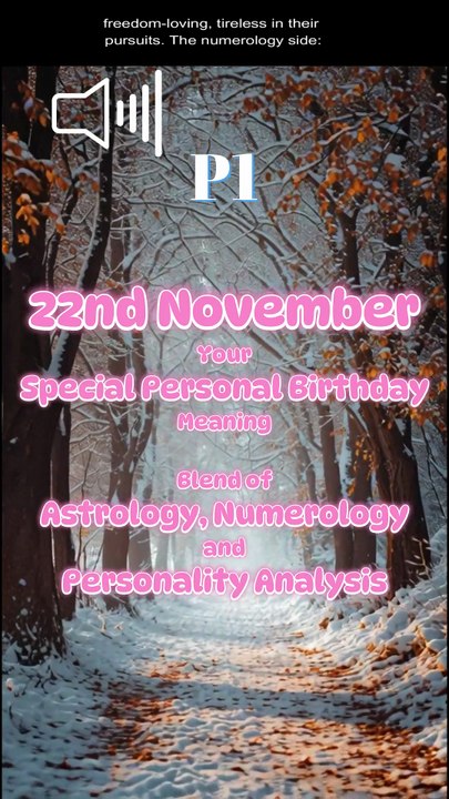 22 November 🌟 Timeless Birthday Messages !