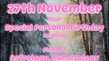 27 November 🌟 Timeless Birthday Messages !