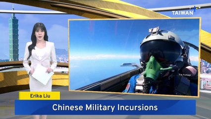 Chinese Military Incursions Near Taiwan Continue Through Sunday