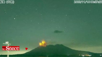 Japonya’da Sakurajima Yanardağı patladı