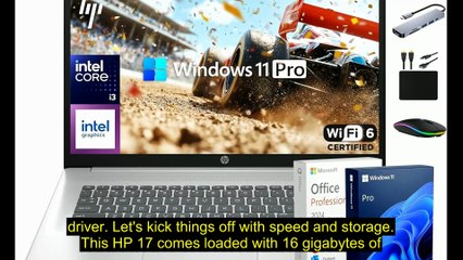 HP 17 Laptop 2025 Review: i5, 20GB RAM, 1TB SSD!