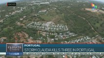 Portugal: Three dead from Storm Claudia