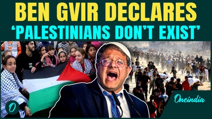 Ben Gvir’s SHOCKING Remarks on Palestinians | Pressures Netanyahu to Deny Palestinian ‘Terror’ State