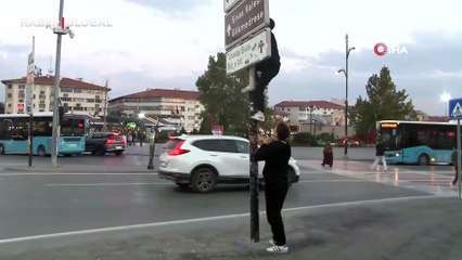 Tabela çılgınlığı akımı Ankara'dan Sivas'a sıçradı: "Güzel Sivas'ımızı böyle temsil ediyoruz"