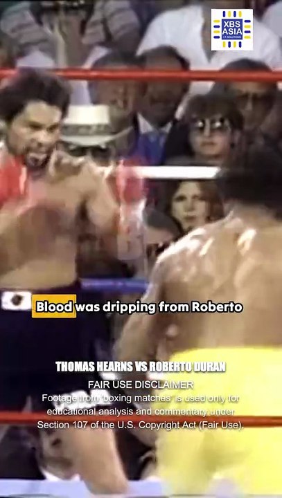 The MOMENT Thomas Hearns EXPLOITED Roberto Duran's INJURY