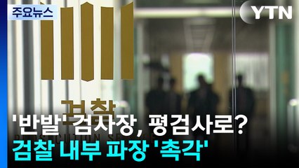 '항소 포기 집단 반발' 검사장, 평검사로?...내부 반발 '촉각' / YTN