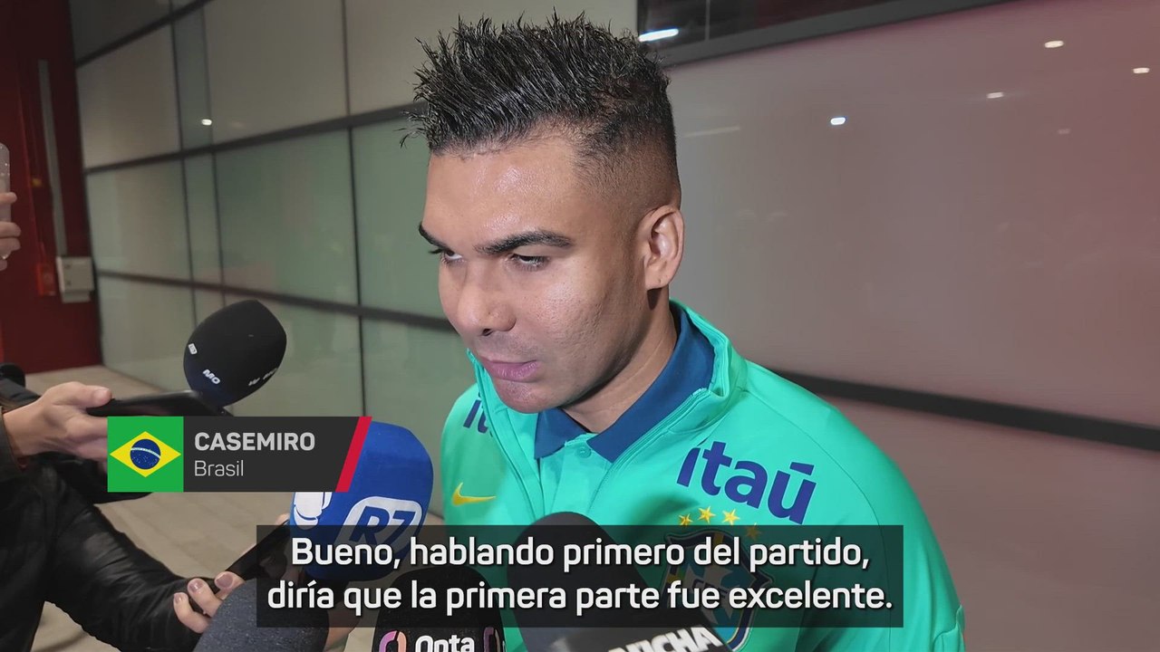 Casemiro: "Vamos por el buen camino"