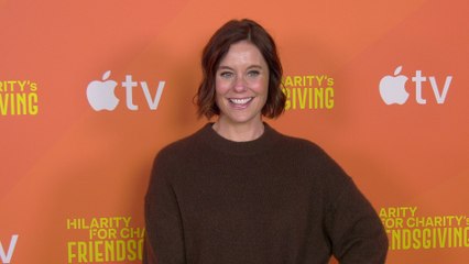 Ashley Williams attends Hilarity For Charity's "Friendsgiving" fundraising event