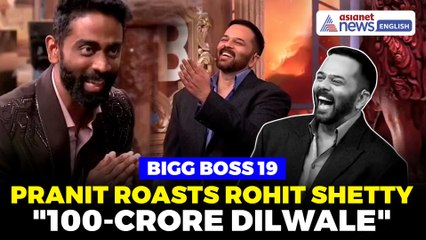 Bigg Boss 19: Pranit Roasts Rohit Shetty | 100-Crore Dilwale Joke Lights up Weekend ka Vaar