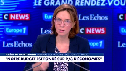 Amélie de Montchalin : «Le budget que nous présentons, deux tiers de l’effort sont des économies»