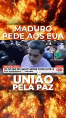 Maduro está com medo dos Estados Unidos