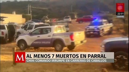 Balacera durante carrera de caballos deja siete muertos en Parral, Chihuahua